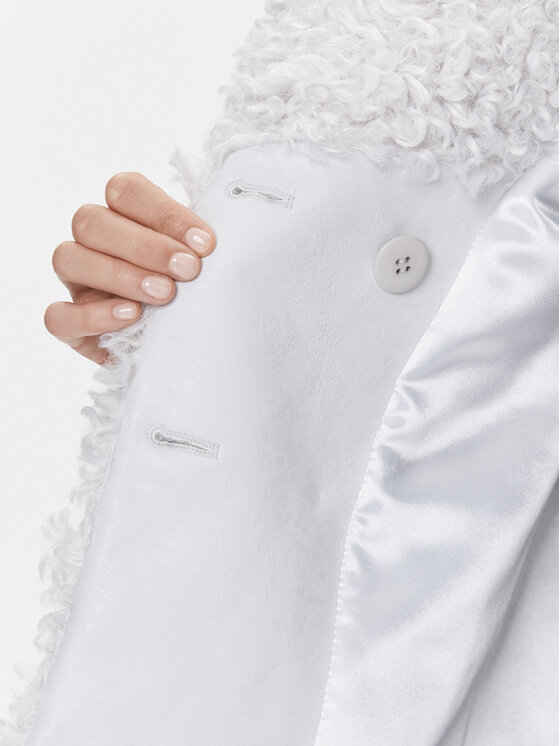 Patrizia Pepe Patrizia Pepe Δέρμα προβάτου 2O0116/E009-W356 Γκρι Regular Fit
