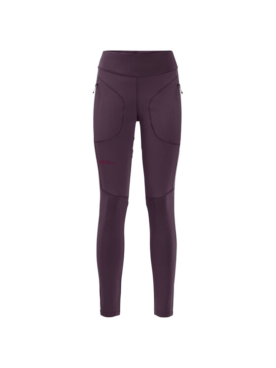 Spodnie dresowe, rozmiar L, Fioletowe, Jack Wolfskin Salmaster Pants W