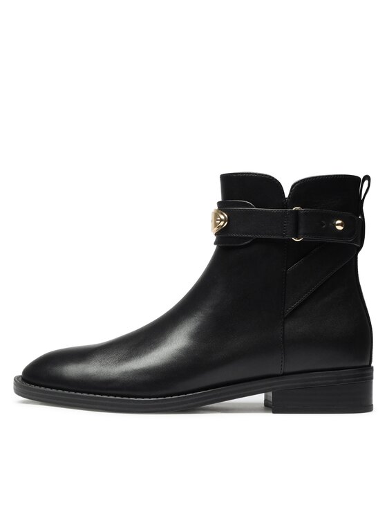 MICHAEL Michael Kors MICHAEL Michael Kors Botki Darcy Flat Bottie 40F3DCFE5L Czarny