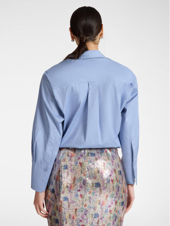 Elena Mirò Elena Mirò Blusa 2040Z000020N0F4 Turchese Regular Fit