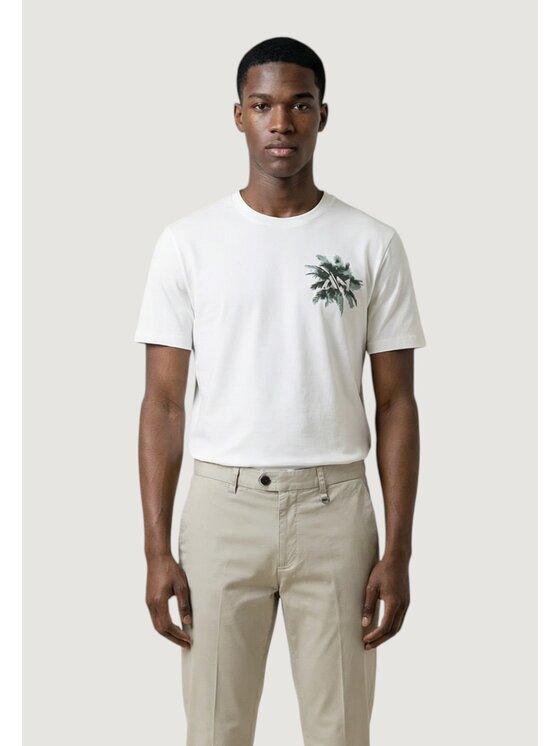 Antony Morato Antony Morato T-shirt REGULAR FIT WITH PRINT Bianco Regular Fit