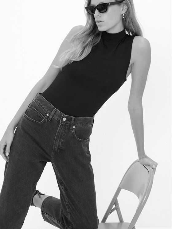 Gap Gap Džinsai 406726-00 Juoda Regular Fit