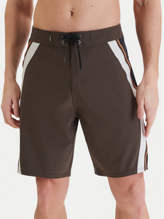Quiksilver Quiksilver Σορτς κολύμβησης Mercury Panel 20" EQYBS04896 Καφέ Regular Fit