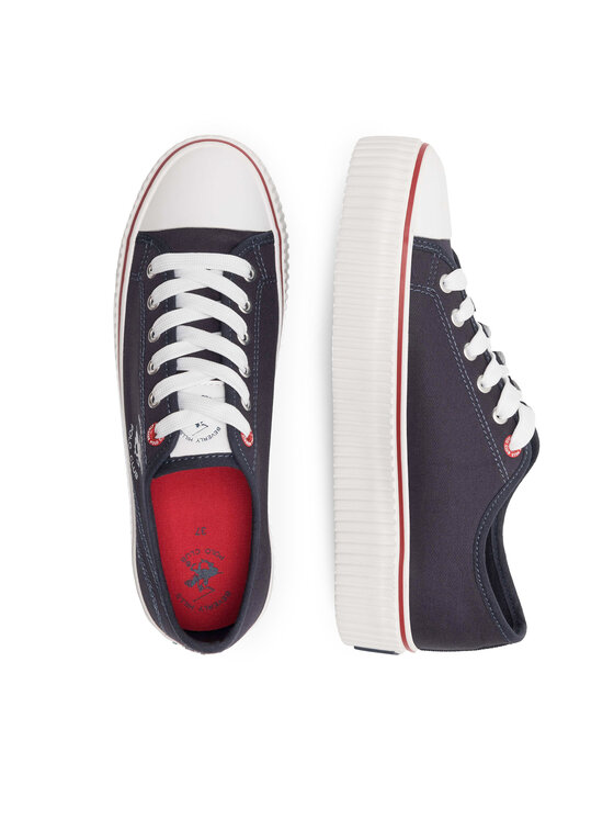Beverly Hills Polo Club Beverly Hills Polo Club Sneakers aus Stoff BHPC027M Dunkelblau