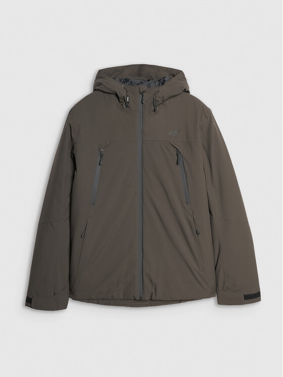 4F 4F Giacca di transizione 4FWAW25TTJAM0883-043S Cachi Regular Fit