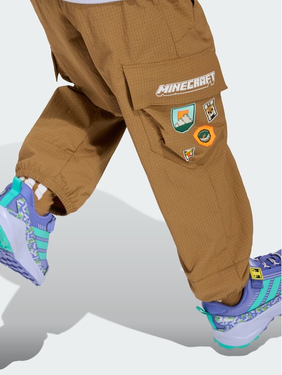 adidas adidas Spodnie outdoor 158837 Brązowy Regular Fit