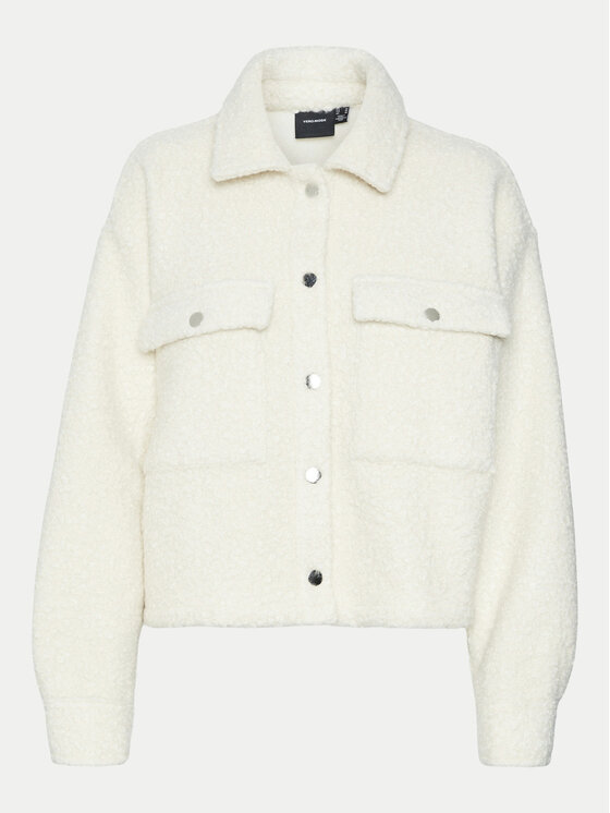 Vero Moda Vero Moda Hemdjacke Kerrymaple 10321467 Beige Regular Fit