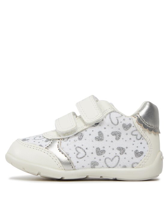 Geox Geox Tenisice B Elthan Girl B451QB 0AW54 C0007 Bijela