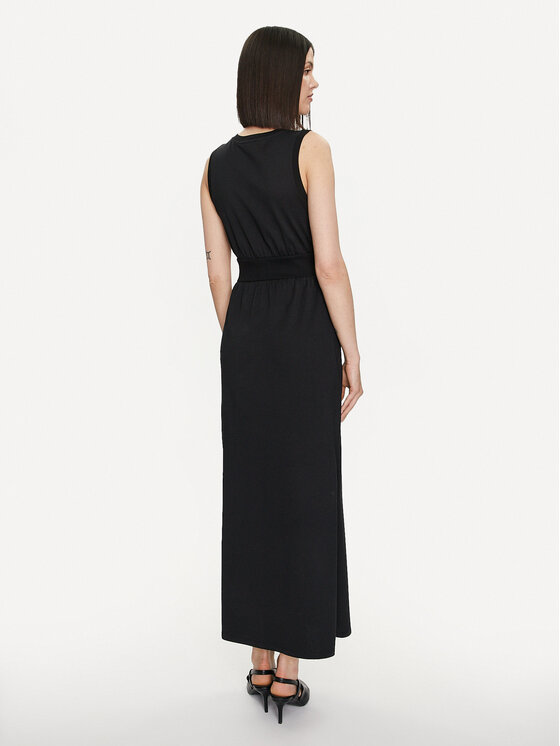 United Colors Of Benetton United Colors Of Benetton Rochie de vară 3L3XDV01G Negru Regular Fit