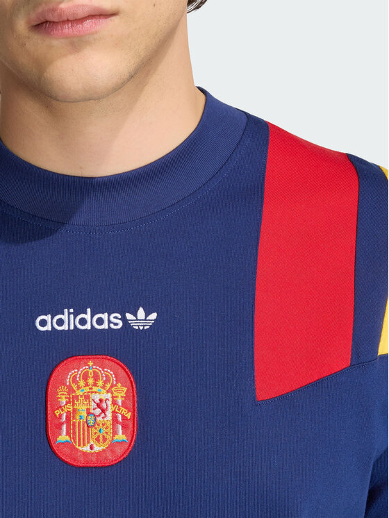 adidas adidas Koszulka techniczna 170143 Niebieski jasny Loose Fit