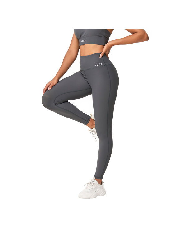 Yeaz Yeaz Legginsy VIBRANT Szary Slim Fit