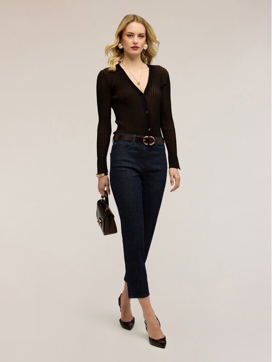 Motivi Motivi Jeansy P420Q104497N034 Niebieski Slim Fit