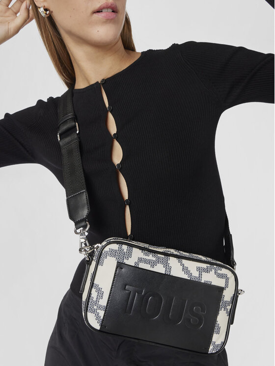 TOUS TOUS Handtasche Bandolera-Repor K Pix Soft 2001851401 Schwarz