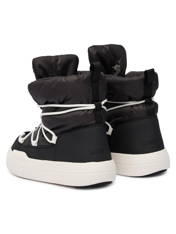 Moon Boot Moon Boot Sniego batai Jr Park lace Mid 80D3440070 D Juoda