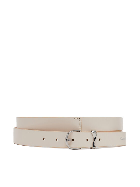 Calvin Klein Calvin Klein Moteriškas Diržas Ck Must Loop Belt 25Mm K60K613234 Balta