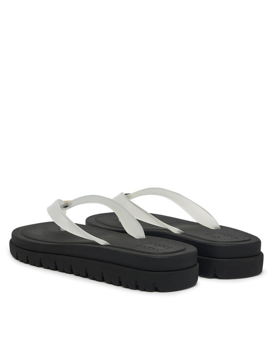 Tommy Jeans Tommy Jeans Flip flop Tjw Cleated Jelly Summer Sandal EN0EN02954 Alb