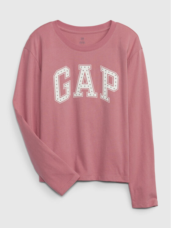 Gap Blūze 787249-00 Rozā Regular Fit