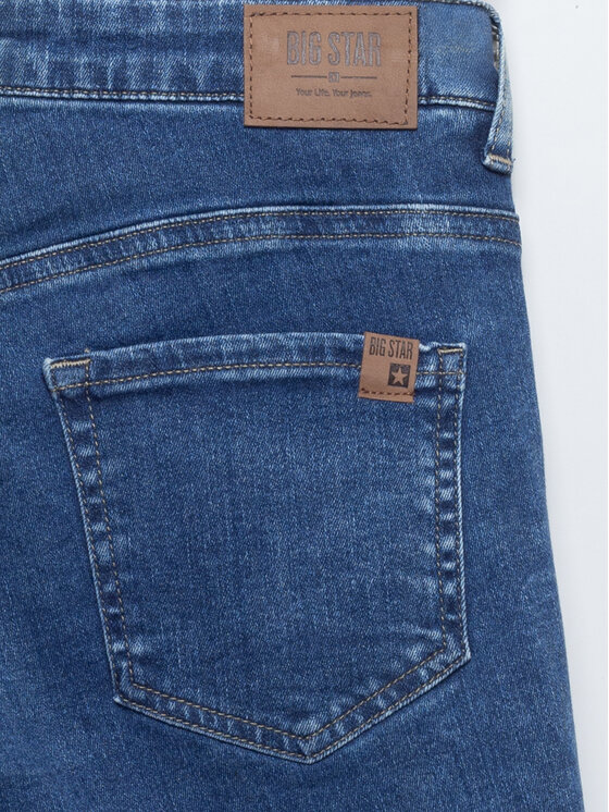 BIG STAR BIG STAR Szorty jeansowe EVITA Niebieski Basic Fit