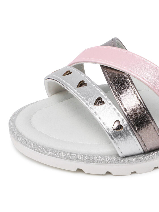 Nelli Blu Nelli Blu Sandale CM2110583SG Srebrna