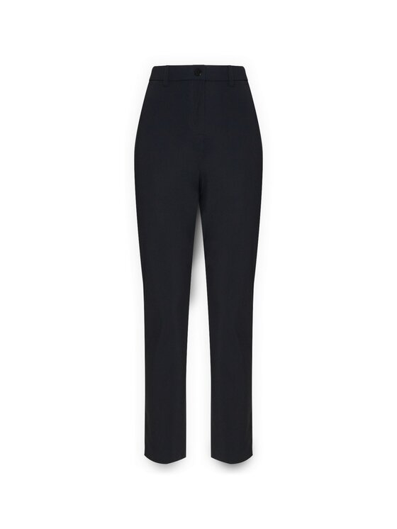 Elena Mirò Elena Mirò Spodnie materiałowe P193P000440N033 Czarny Slim Fit