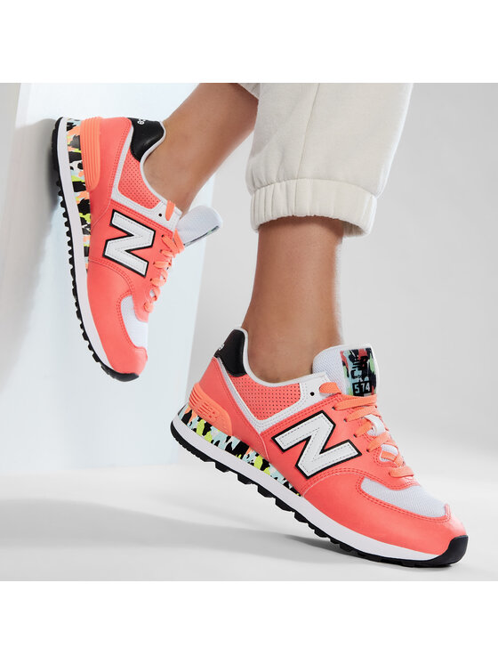 New Balance Laisvalaikio batai WL574CU2 Oranžinė • Modivo.lt