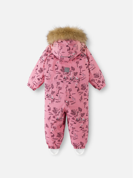 Reima Reima Зимен детски гащеризон Lappi 5100129C Розов Regular Fit