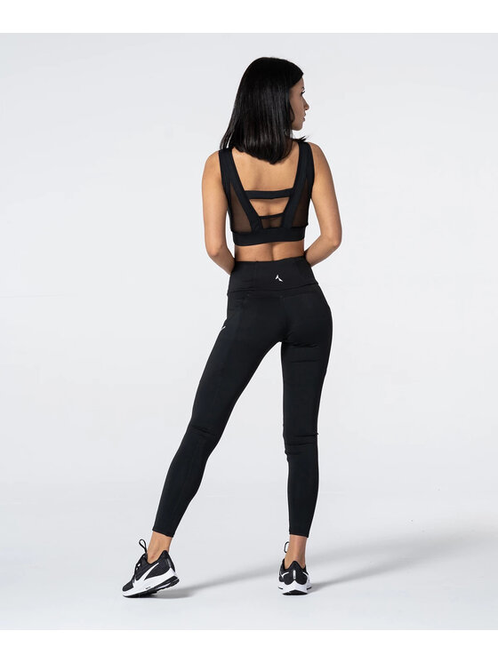 Carpatree Carpatree Legginsy Libra leggings Czarny Fitted Fit