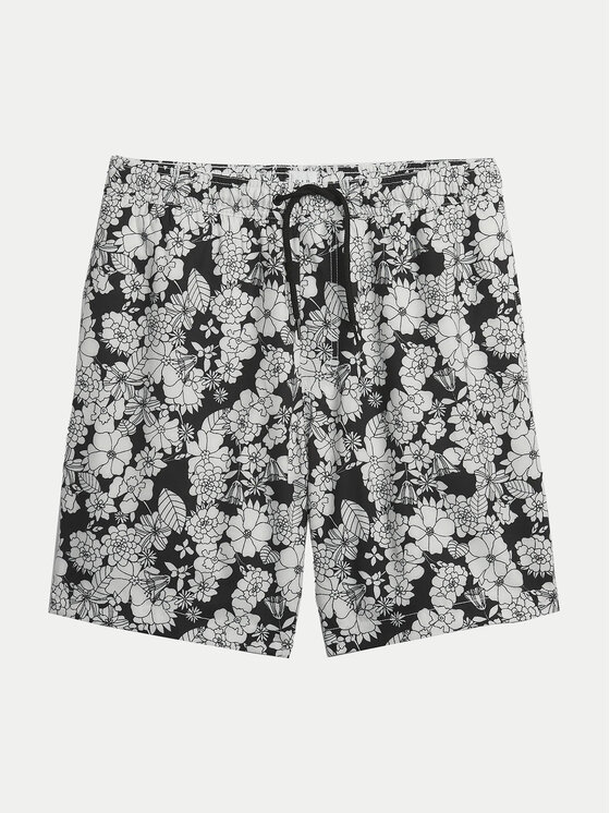 Gap Gap Szorty kąpielowe 507546-02 Czarny Regular Fit