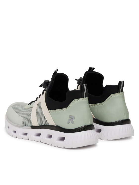 Rieker Rieker Sneakersy M6061-52 Zielony
