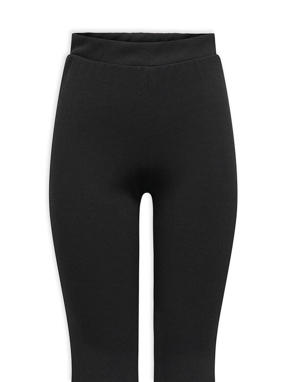 ONLY ONLY Colanți Scarlet 15357949 Negru Flared Fit
