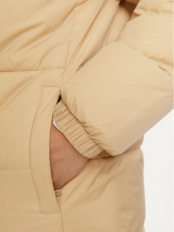 Tommy Jeans Tommy Jeans Winterjacke DM0DM20003 Beige Relaxed Fit