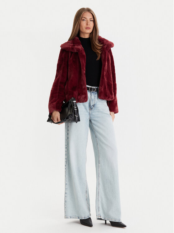 Guess Guess Kažoks W0BL0N WDCH0 Bordo Regular Fit