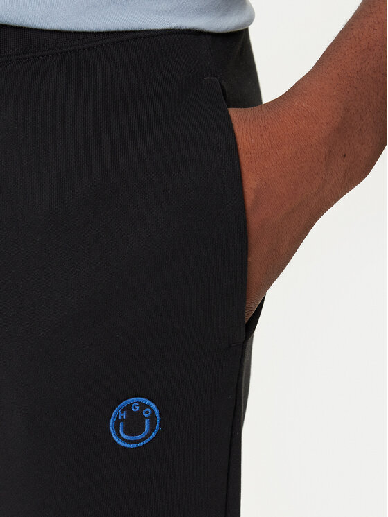 HUGO HUGO Долнище анцуг Nompio 50522360 Черен Regular Fit