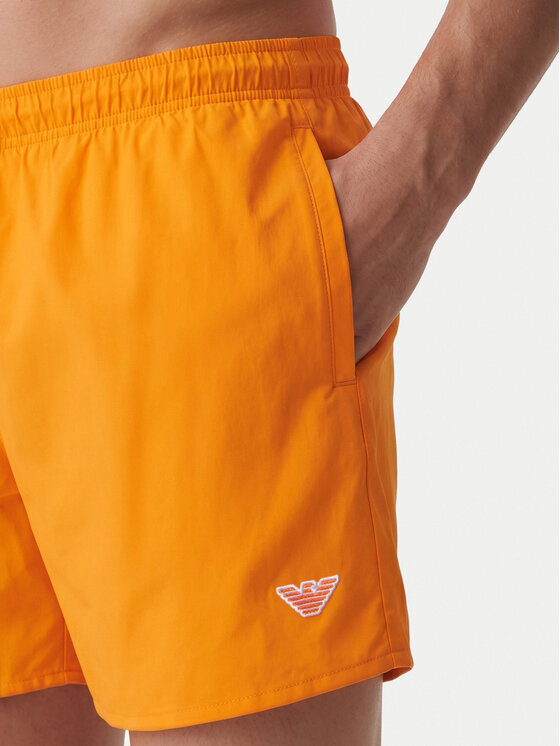 Emporio Armani Emporio Armani Plavecké šortky EM000583 AF20424 U3077 Oranžová Regular Fit
