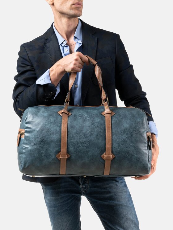 Herling Herling Borsa da viaggio Mercer Blu