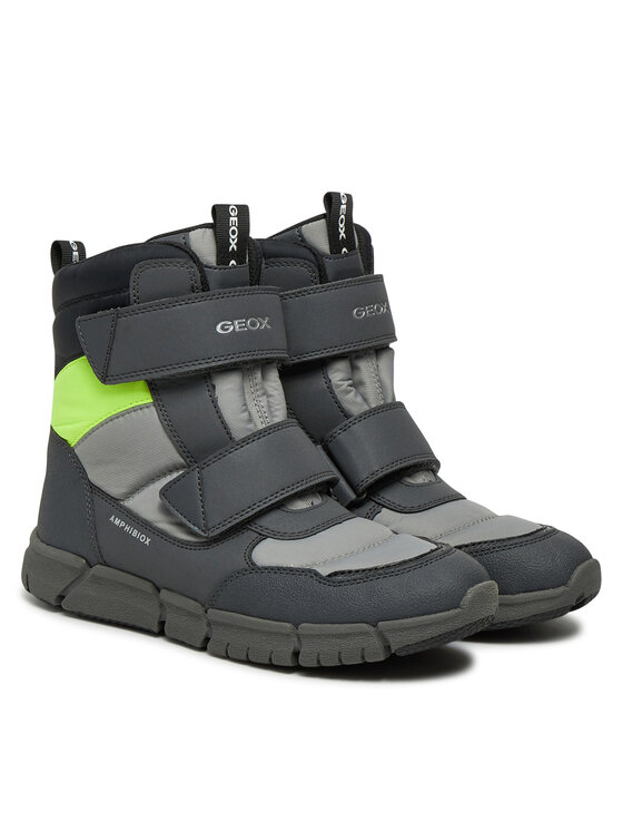 Geox Geox Μπότες Χιονιού J Flexyper Boy B Abx J169XC 0FU50 C9191 S Γκρι