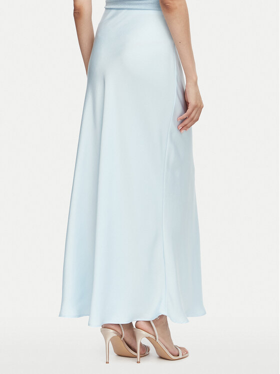 Vero Moda Vero Moda Спідниця-максі Livia 10350079 Світло-синій Regular Fit