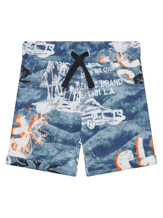 Guess Guess Set T-Shirt und Shorts N5GG13 K8HM4 Blau Regular Fit