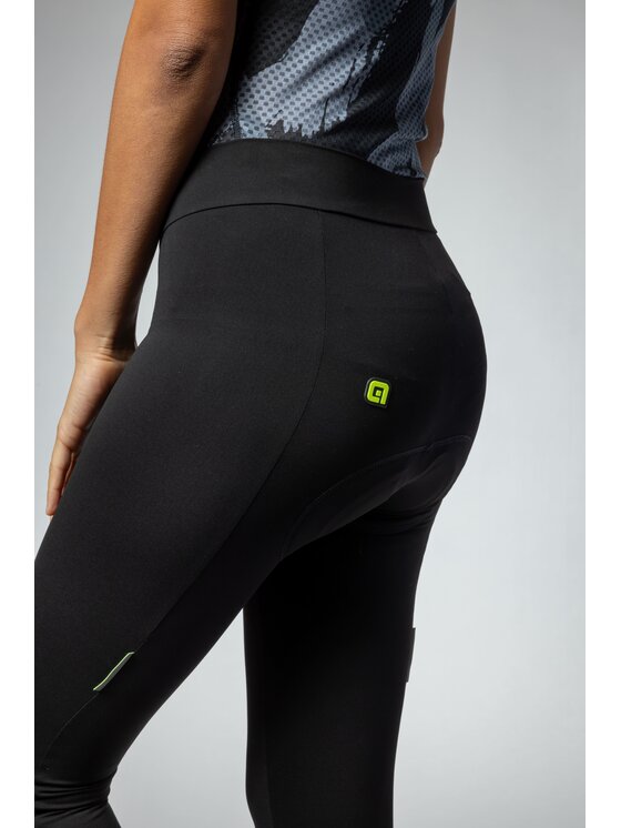 Alé Cycling Alé Cycling Szorty rowerowe Solid Classico 3/4 Czarny Fitted Fit