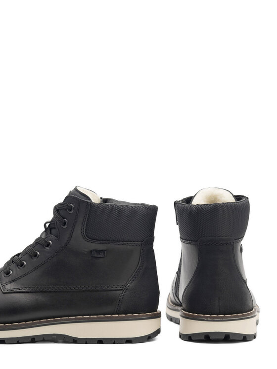 Rieker Rieker Schnürschuhe 38405-00 Schwarz