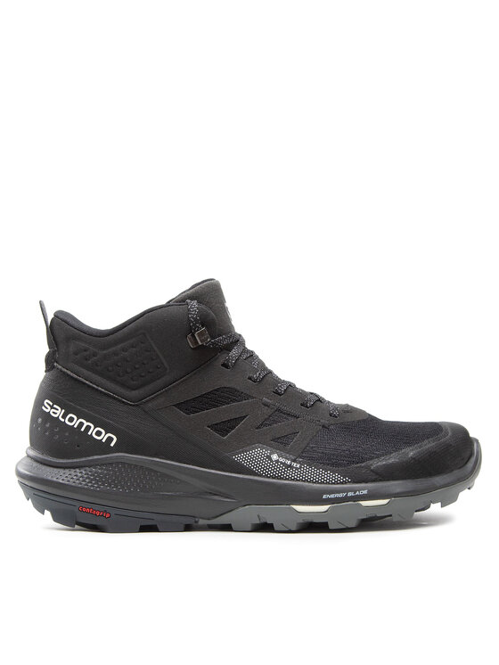 Salomon Salomon Trekingová obuv OUTpulse Mid Gtx GORE-TEX 415888 27 V0 Černá