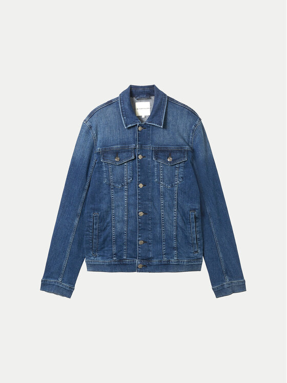 Tom Tailor Tom Tailor Geacă de blugi 1040165 Bleumarin Regular Fit