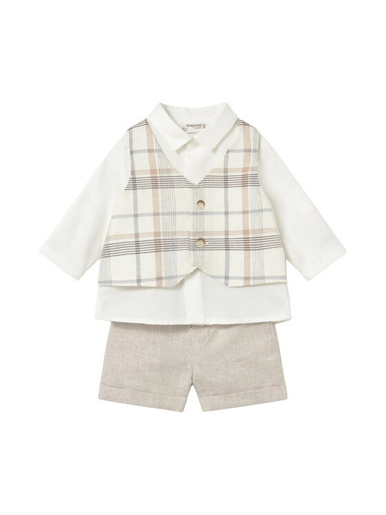 Mayoral Mayoral Completo da bambino 1269 Beige Regular Fit