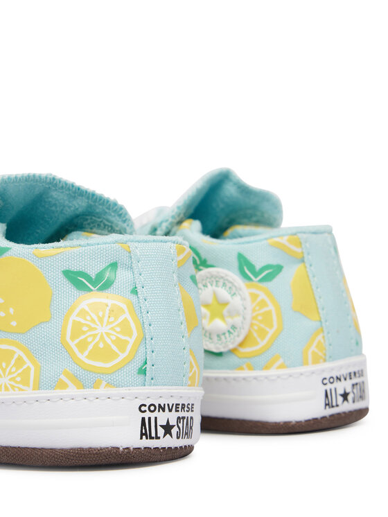 Converse Converse Półbuty Chuck Taylor All Star Cribster Citrus A15932C Turkusowy