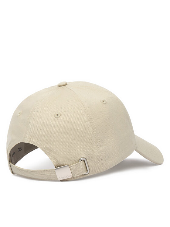 Calvin Klein Calvin Klein Baseball sapka Monologo Embroidery Baseball Cap LV04G5004G Bézs