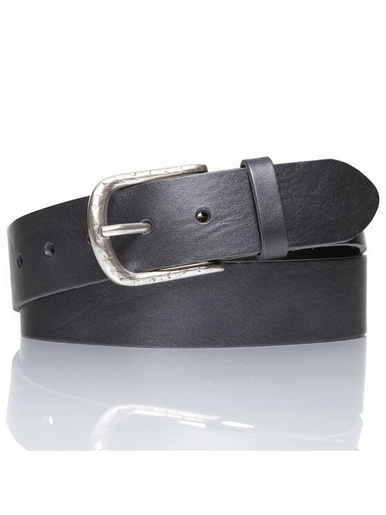 Mustang Mustang Pasek Męski BELT Srebrny