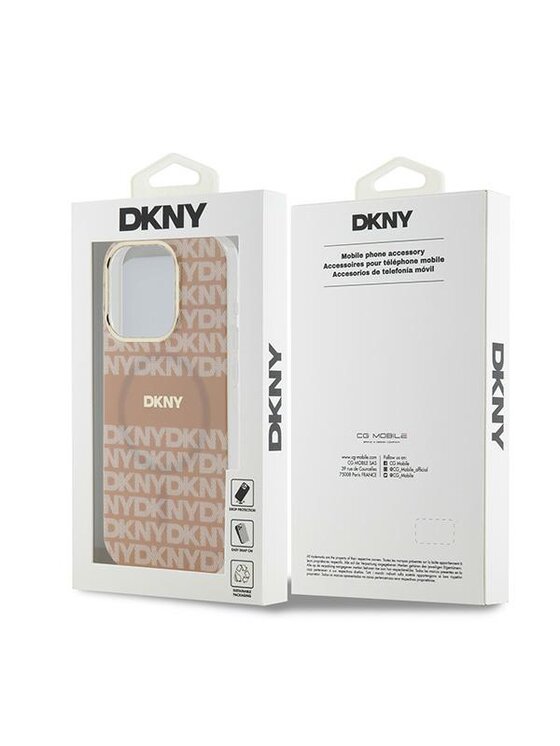 DKNY DKNY Etui na telefon Apple iPhone 15 Pro Max Różowy