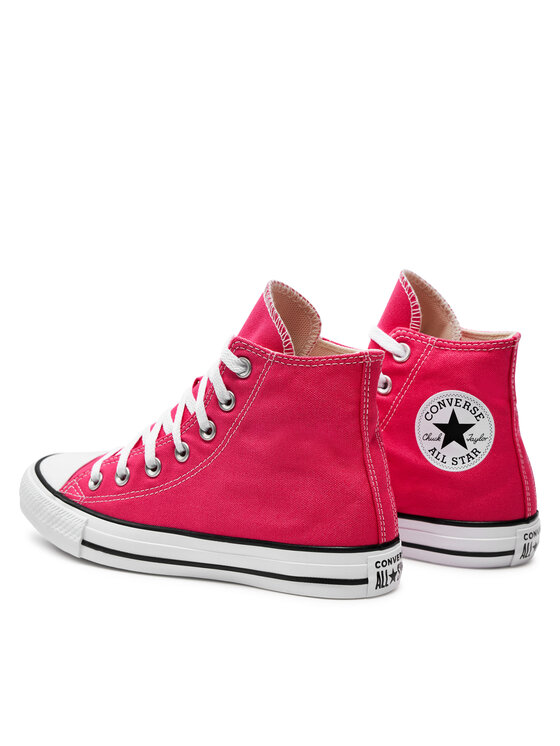 Converse Converse Trampki Chuck Taylor All Star Hi A08136C Różowy