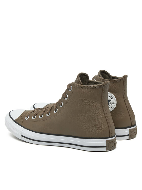 Converse Converse Trampki Chuck Taylor All Star Faux Leather Hi A09482C 216 Khaki