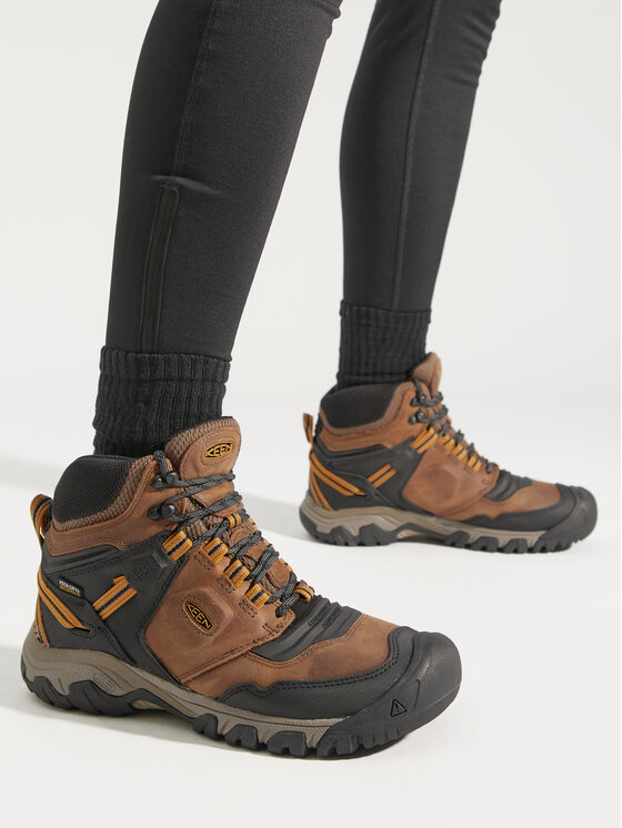 Keen Keen Trekking Ridge Flex Mid Wp M 1025666 Smeđa